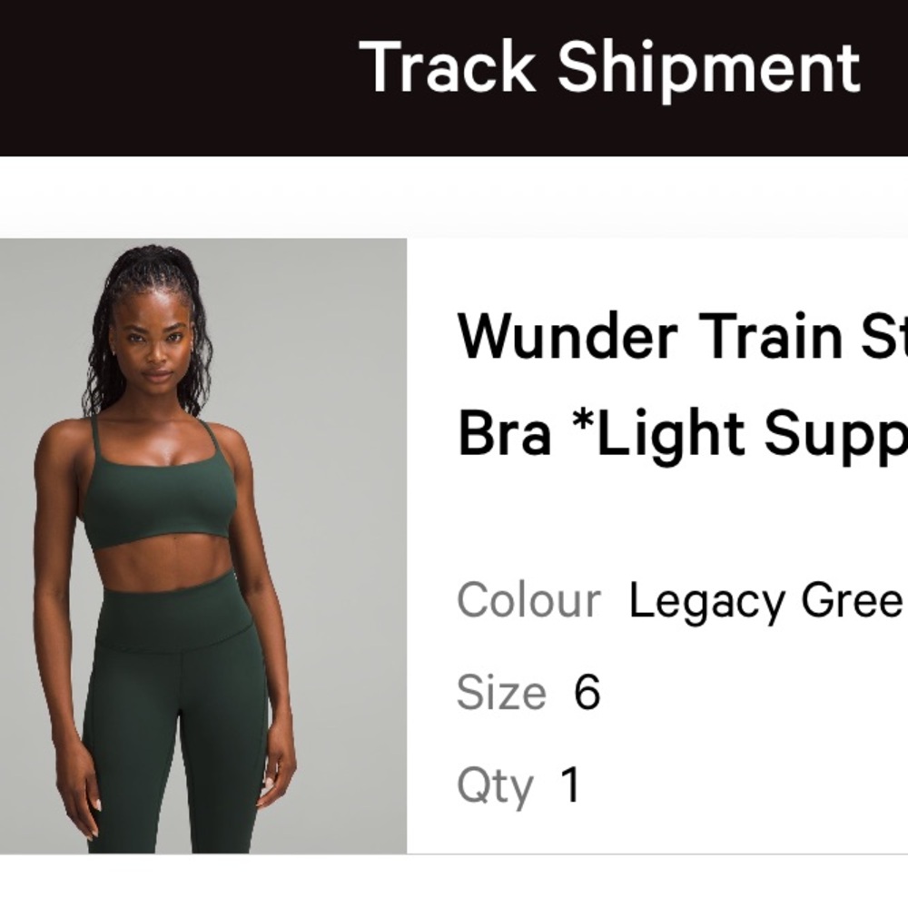 Wunder Train Strappy Racer Bra